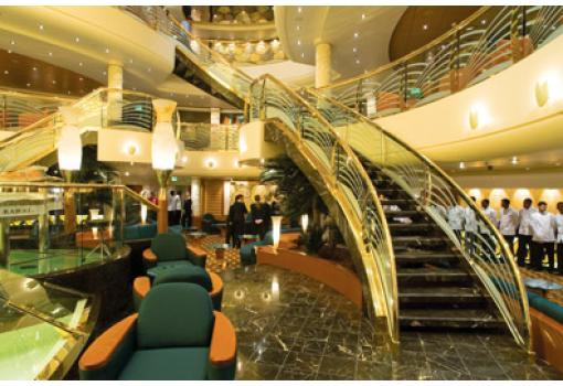 El elegante Atrium del Barco